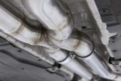 Alternative view of Dinan 20-23 BMW X5 M/X6 M (F95/F96) High Flow Middle Exhaust - 3.25in - Stainless Steel
