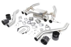 Dinan 23-26 BMW M2 (G87) Valved Axleback Exhaust System - Black Tips - Image 3