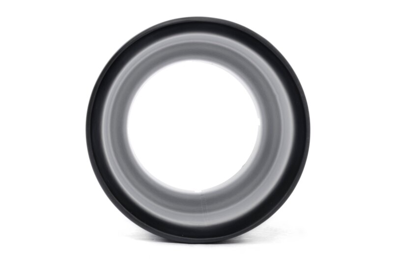 Dinan Double-Walled 4in Clamp-On Exhaust Tip - Black - 4in Outlet / 3in Inlet - Image 5