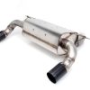Dinan 17-21 BMW M240i/M240i xDrive (F22/F23) Free Flow Axleback Exhaust System - Black Tips