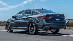 Borla 22-25 Volkswagen Jetta GLI S-type Cat-Back Exhaust w/ 5in Black Chrome Tips - Image 3