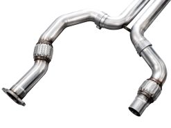 AWE Tuning 2021+ Cadillac CT4-V Blackwing SwitchPath Exhaust - Diamond Black Tips - Image 9