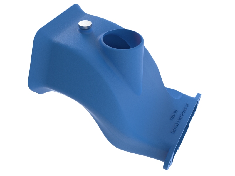aFe 18-20 Hyundai Elantra GT L4-1.6L (t) Takeda Momentum Dynamic Air Scoop - Blue - Image 5