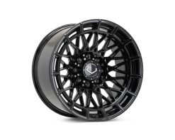 Vossen HFX-3 20x10 - 8x170 - ET18 - Super Deep Face - 125.1 - Gloss Black Wheel