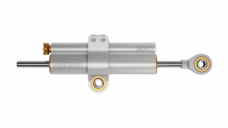 Ohlins Universal Steering Damper - Stroke 90 - Titanium