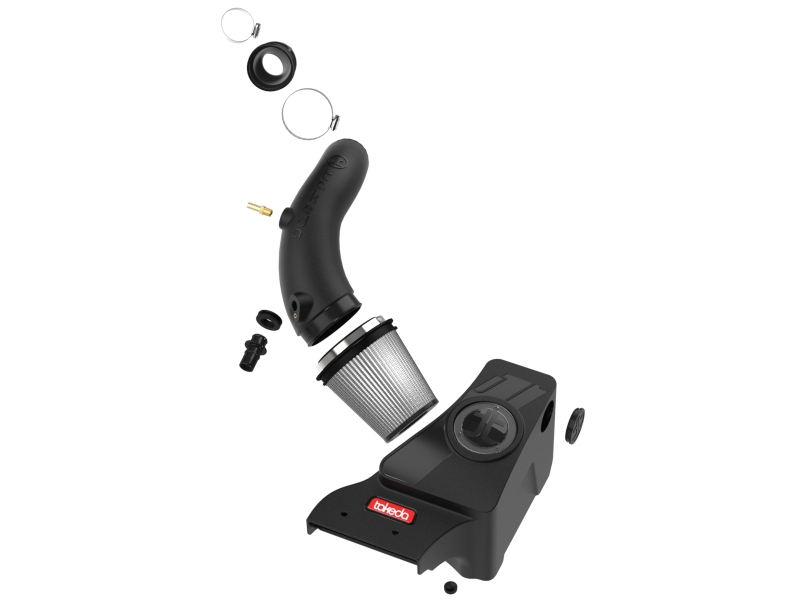 aFe Takeda Momentum Cold Air Intake System w/ Pro DRY S Filter Hyundai Kona 24-26 L4-1.6L (t) - Image 2