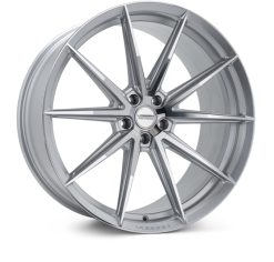 Vossen HFX-2 20x12 - 5x120.65 - ET48 - Super Deep - 70.3 - Silver Polished Wheel