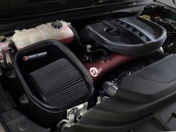 aFe 2025+ Dodge Ram 1500 RHO Track Series Red Kevlar Cold Air Intake System w/ Blk Pro 5R Filter - Image 8