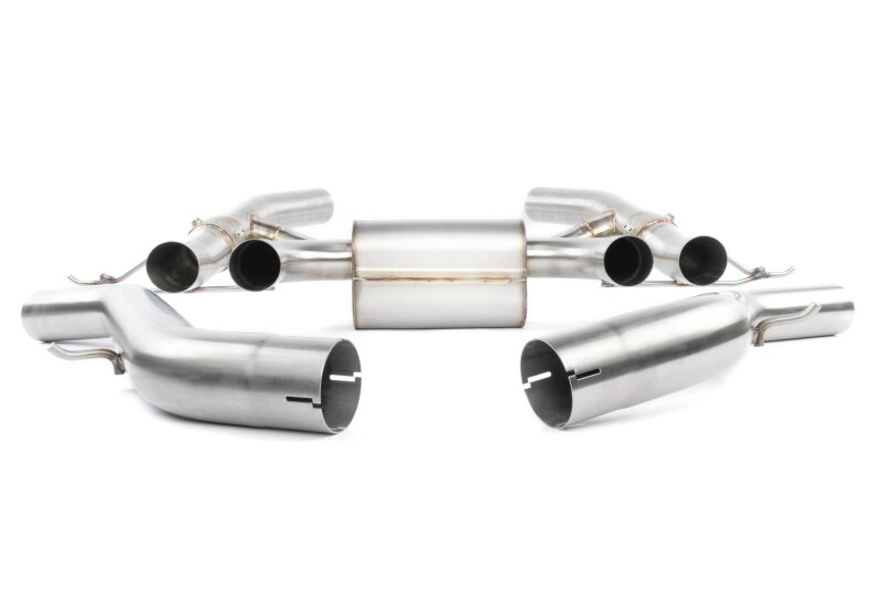 Dinan 23-26 BMW M2 (G87) Valved Axleback Exhaust System - Black Tips - Image 12