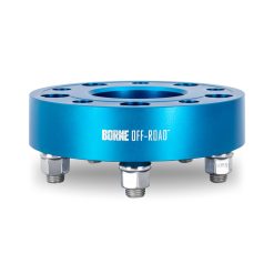 Mishimoto Borne Off-Road Wheel Spacers - 5x127 - 71.6 - 45mm - M14 - Blue - Image 3