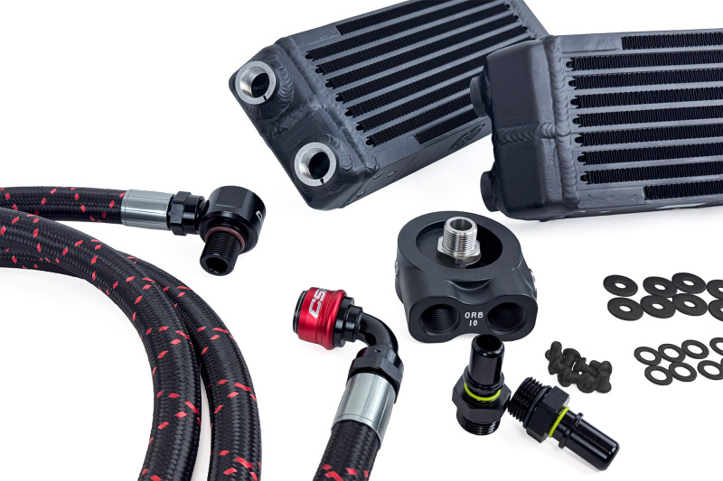 CSF 2023+ Honda Civic Type R FL5 High-Performance Dual Engine Oil Cooler Kit - Image 10
