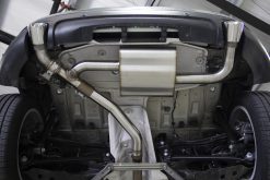 Alternative view of Dinan 17-24 Mini Cooper Clubman/Countryman S ALL4 (F54/F60) Valved Axleback Exhaust - Polished Tips
