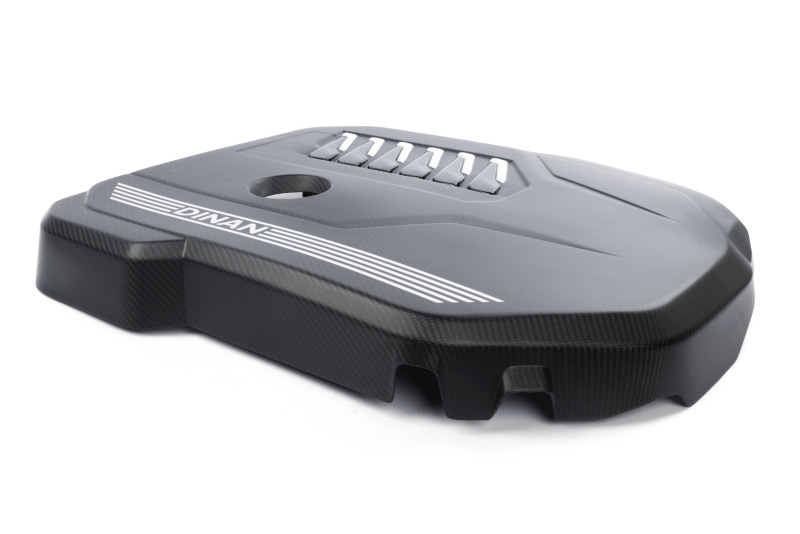 Dinan 19-26 BMW B58D (G01/G02/G20/G22/G23/G26/G42) Matte Carbon Fiber Engine Cover w/Gloss Accents - Image 6