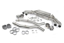 Dinan 20-25 BMW X3 M/X4 M (F97/F98) Free Flow Axleback Exhaust System - Polished Tips