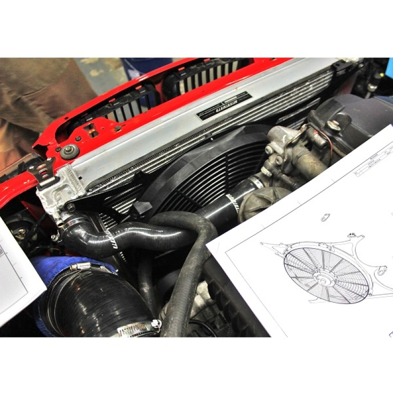 Mishimoto 92-99 BMW E36 Fan Shroud Kit - Image 5