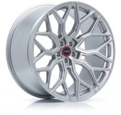 Alternative view of Vossen HF2 - 24x10 - ET32 - 5x150 - 110.1 - DEEP - SS - Satin Silver Wheel
