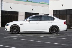 Alternative view of Dinan 08-11 BMW M3 (E90) Free Flow Axleback Exhaust System - Black Tips