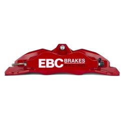 EBC Racing 92-00 BMW M3 (E36) w/Meyle Control Arms Red Apollo-4 Calipers 330mm Rotors Front BBK - Image 3