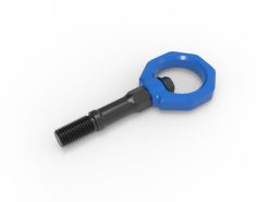Alternative view of aFe CONTROL Rear Tow Hook Chevrolet Corvette (C8) 20-25 V8-6.2L- Blue