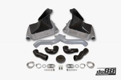 do88 10-12 Porsche 911 Turbo/Turbo S (997.2) BigPack Intercooler Kit w/Silver Pipe