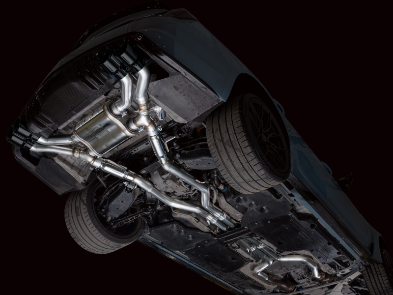 AWE Tuning 22-26 Cadillac CT5-V Blackwing SwitchPath Exhaust - Diamond Black Tips - Image 3