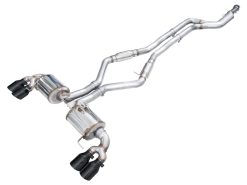 AWE Tuning 22-26 BMW M240i (G42) Touring Edition Exhaust - Diamond Black Tips