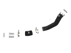 Alternative view of aFe 2024 GM Diesel Trucks V8 6.6L L5P BladeRunner 3.5in Aluminum Cold Charge Pipe - Black
