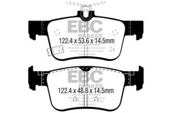 Alternative view of EBC 16-18 Honda Civic Yellowstuff Rear Brake Pads