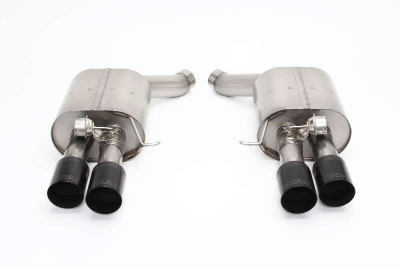Dinan 12-19 BMW M6 (F06/F12/F13) Free Flow Axleback Exhaust System - Black Tips - Image 4
