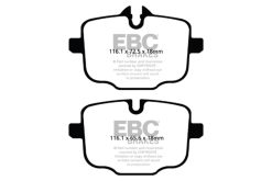 EBC 2021+ BMW M3/M4 3.0TT (G80/G82/G83 w/Cast Iron Rotors) Redstuff Rear Brake Pads - Image 3