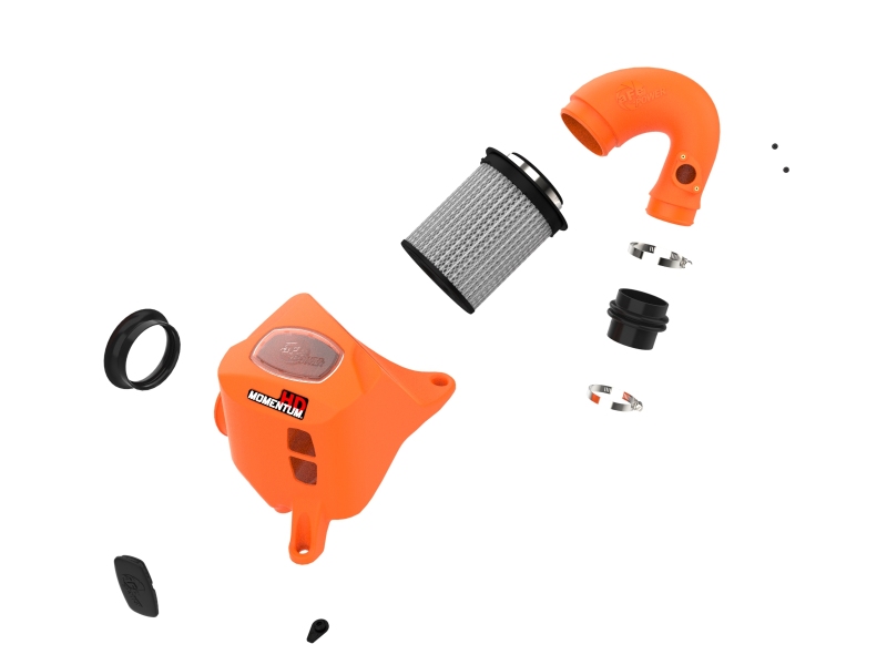 aFe 15-25 Toyota Hilux L4 2.8L (td) Momentum HD Orange Edition Intake w/ Pro DRY S Filter (MOQ 12) - Image 2