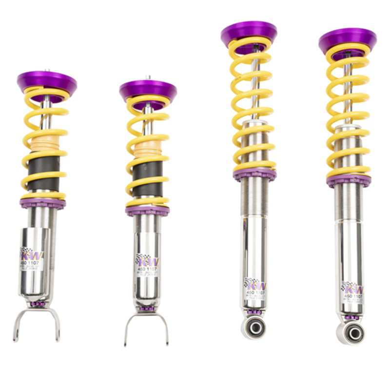 KW Coilover Kit V3 Bundle Corvette C8 w/o Magnetic Ride, w/o OE Noselift