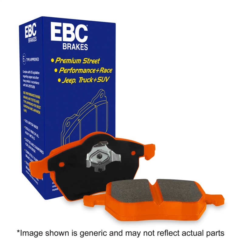 EBC 99-03 Aston Martin DB7 5.9 Orangestuff Front Brake Pads - Image 7