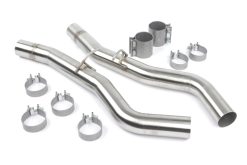 Dinan 20-25 BMW X3 M/X4 M (F97/F98) Free Flow Axleback Exhaust System - Black Tips - Image 9