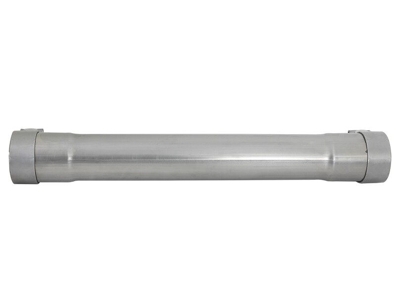 aFe MACH Force-Xp Resonator Delete Pipe 3 IN Inlet/Outlet x 3 IN Dia. x 19 IN Overall L w/ Clamps - Image 2