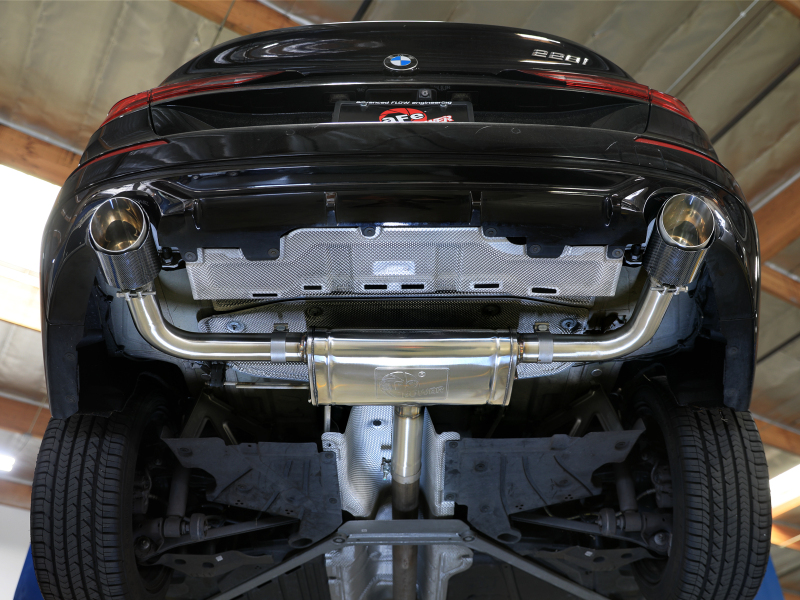 aFe MACHForce XP Exhausts Axle-Back 21-24 BMW 228i 2.0T (SS w/ Carbon Tips) - Image 7