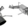 Roush 15-17 Mustang GT Black Tip Cat Back Exhaust