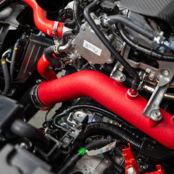 Mishimoto 2023+ Honda Civic Type-R Intercooler Kit w/Pipes - Black Intercooler/Red Pipes - Image 10