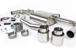 Dinan 17-24 Mini Cooper Clubman/Countryman S (F54/F60) Valved Axleback Exhaust - Polished Tips - Image 4