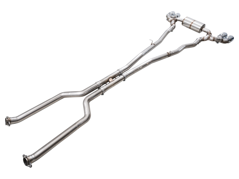 AWE Tuning BMW G90/G99 M5 Touring Edition Cat-Back Exhaust - Chrome Silver Tips - Image 12