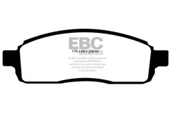 Alternative view of EBC 04 Ford F150 4.2 (2WD) 6 Lug Yellowstuff Front Brake Pads