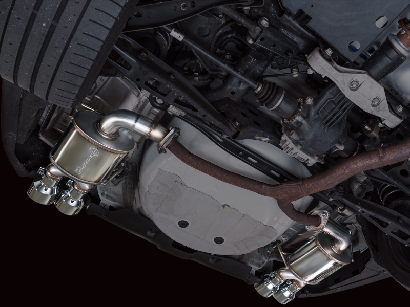 AWE Tuning 22-25 Subaru VB WRX Touring Edition Axle-Back Exhaust - Chrome Silver Tips - Image 10