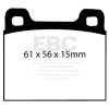 EBC 77-84 Alfa Romeo Alfasud 1.2 Greenstuff Front Brake Pads