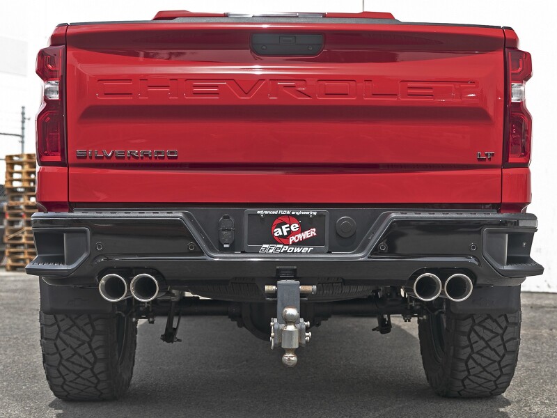 aFe GM Trucks 23-24 L6-3.0L (td) LZ0 Vulcan Series 3in 304 SS DPF-Back Exhaust System w/Polished Tip - Image 5