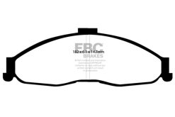 Alternative view of EBC 98-02 Chevrolet Camaro (4th Gen) 3.8 Bluestuff Front Brake Pads