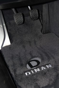 Alternative view of Dinan 17-20 BMW 430i F32/F82 Signature Floor Mats Black w/ Silver Logo - Set of 4