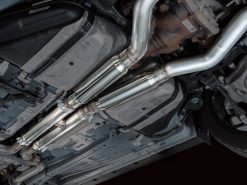 Alternative view of AWE Tuning 18-23 S550 Mustang GT SwitchPath Exhaust - Chrome Silver Tips