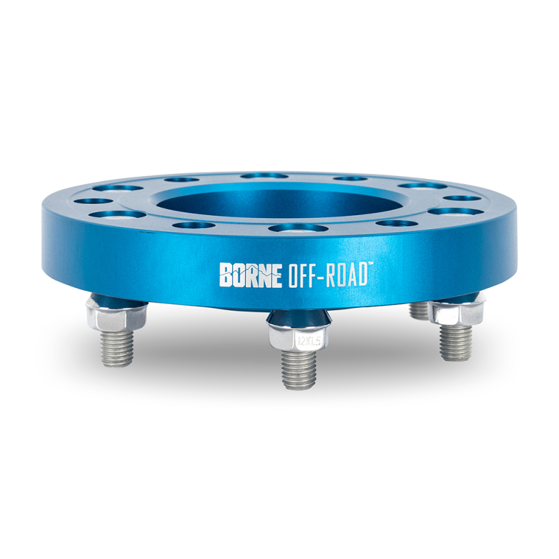 Mishimoto Wheel Spacers 5x150 110.1 25 M14 Blue - Image 3