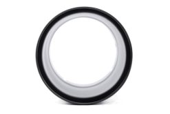 Dinan Double-Walled 4in Clamp-On Exhaust Tip - Black - 4in Outlet / 3.25in Inlet - Image 3