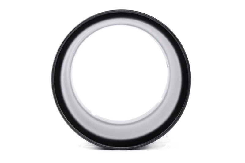 Dinan Double-Walled 4in Clamp-On Exhaust Tip - Black - 4in Outlet / 3.25in Inlet - Image 3